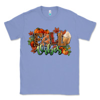 Colony Blue Fall vibes pumpkins Classic Tee - NancyCooperArtShop