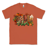 Copper Fall vibes pumpkins Classic Tee - NancyCooperArtShop