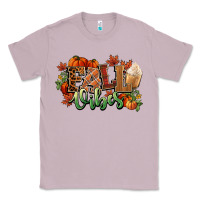 Lilac Fall vibes pumpkins Classic Tee - NancyCooperArtShop