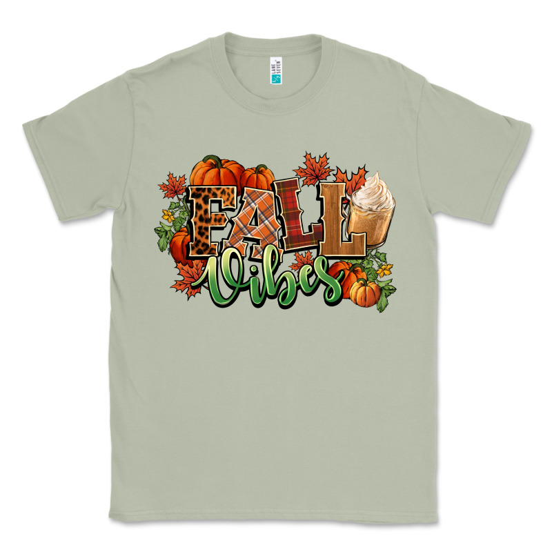 Fall Vibes Pumpkins Classic Tee by NancyCooperArtShop | Teevron