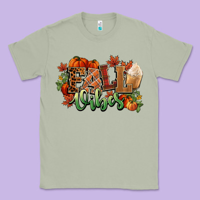 Fall Vibes Pumpkins Classic Tee Designed By Nancycooperartshop