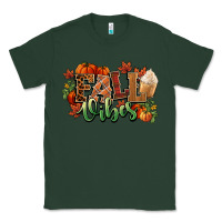 Sports Green Fall vibes pumpkins Classic Tee - NancyCooperArtShop