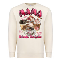 Sandshell mama needs coffee Premium Sweatshirt - BarkalooDesign