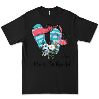 Black Wine Flip Flops Girl Premium Tee - Bettercallsaul
