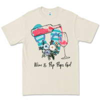 Bone Wine Flip Flops Girl Premium Tee - Bettercallsaul