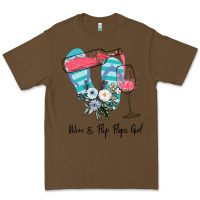 Cacao Wine Flip Flops Girl Premium Tee - Bettercallsaul