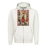 Oatmeal Heather Amelie 2001 movies poster Zipper Hoodie - trangStudio