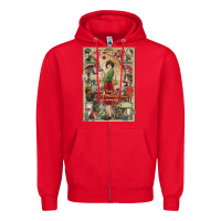 Red Amelie 2001 movies poster Zipper Hoodie - trangStudio