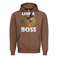 Chestnut like a boss duck tales art gift for fans Zipper Hoodie - trangStudio