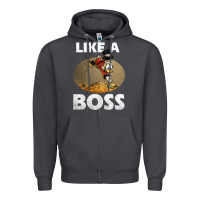 Smoke like a boss duck tales art gift for fans Zipper Hoodie - trangStudio