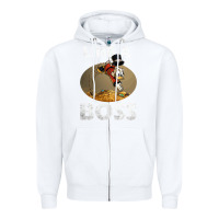White like a boss duck tales art gift for fans Zipper Hoodie - trangStudio