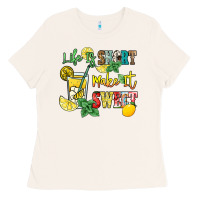 Bone life is  make it sweet Ladies Tee - NancyCooperArtShop