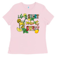 Life Is  Make It Sweet Ladies Tee | Teevron