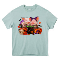 Arona halloween pigs Heavy Core Tee - RanaPortraitStore