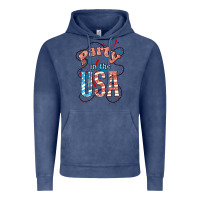 Vintage Denim Party in the USA 4th of july Vintage Hoodie - HowdyJamesFarm