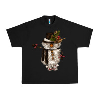 Black snowman gnome Urban Heavy Tee - CowGirlArtShop