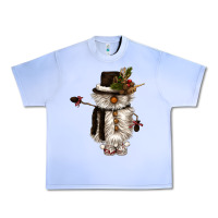 Grape Ice snowman gnome Urban Heavy Tee - CowGirlArtShop