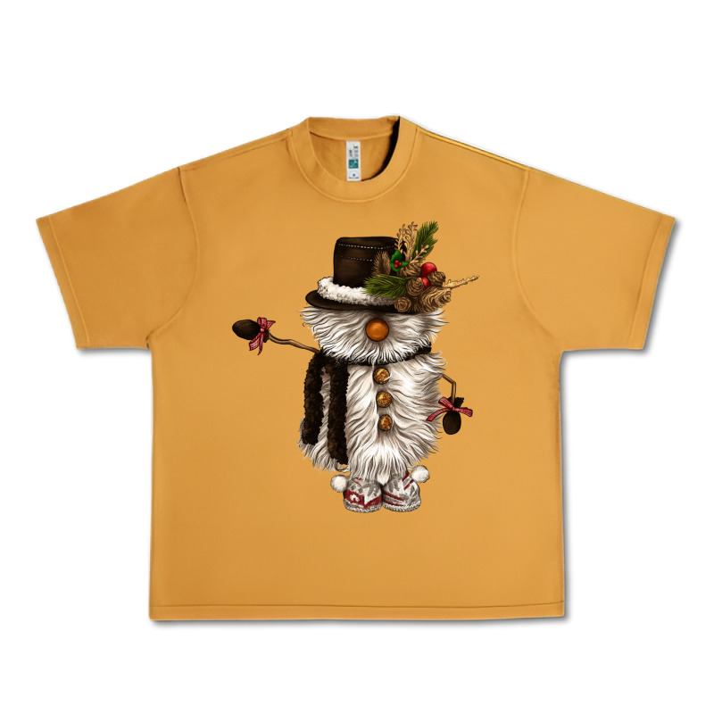 Snowman Gnome Urban Heavy Tee by CowGirlArtShop | Teevron