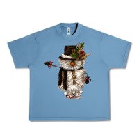 Pebble Blue snowman gnome Urban Heavy Tee - CowGirlArtShop