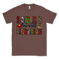 Chestnut santa's favorite librarian Classic Tee - Jasminsmagicworld