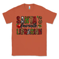 Copper santa's favorite librarian Classic Tee - Jasminsmagicworld