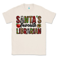 Natural santa's favorite librarian Classic Tee - Jasminsmagicworld