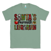 Sage santa's favorite librarian Classic Tee - Jasminsmagicworld