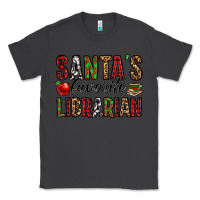 Smoke santa's favorite librarian Classic Tee - Jasminsmagicworld