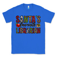 True Royal santa's favorite librarian Classic Tee - Jasminsmagicworld