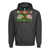 Charcoal Heather magically delicious Zipper Hoodie - Artiststas
