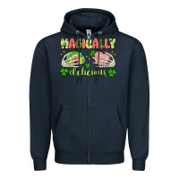 Navy magically delicious Zipper Hoodie - Artiststas