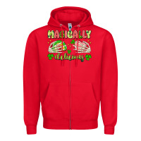 Red magically delicious Zipper Hoodie - Artiststas
