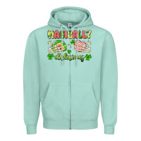 Seafoam magically delicious Zipper Hoodie - Artiststas