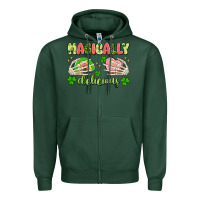 Sports Green magically delicious Zipper Hoodie - Artiststas