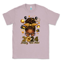 Lilac 2024 happy new year  afro messy bun Classic Tee - texasbilliewilder