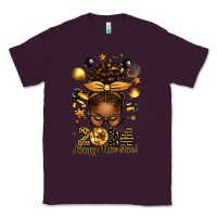 Plum 2024 happy new year  afro messy bun Classic Tee - texasbilliewilder