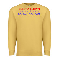 Antique Gold Elect A Clown Expect A Circus Political Premium Sweatshirt - trangStudio