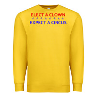 Lemon Elect A Clown Expect A Circus Political Premium Sweatshirt - trangStudio