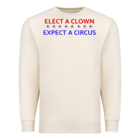 Sandshell Elect A Clown Expect A Circus Political Premium Sweatshirt - trangStudio