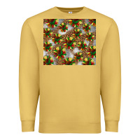 Antique Gold juneteenth sunflowers Premium Sweatshirt - BarkalooDesign