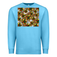 Ocean Blue juneteenth sunflowers Premium Sweatshirt - BarkalooDesign