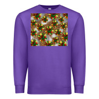 Purple juneteenth sunflowers Premium Sweatshirt - BarkalooDesign