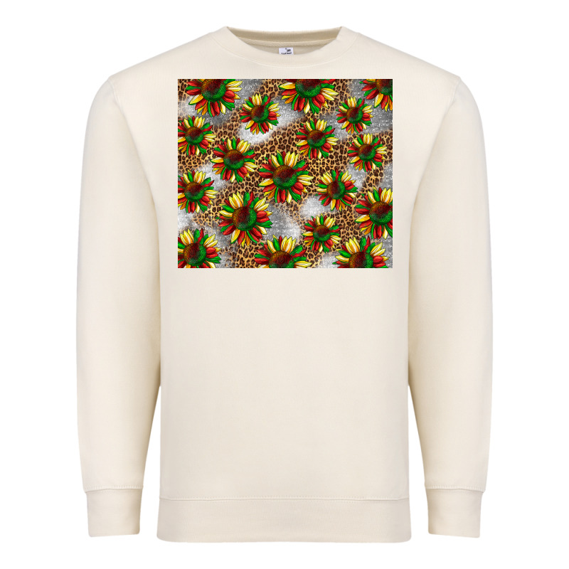 Juneteenth Sunflowers Premium Sweatshirt by BarkalooDesign | Teevron