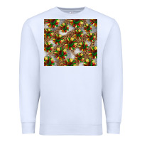 White juneteenth sunflowers Premium Sweatshirt - BarkalooDesign
