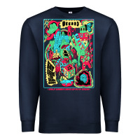 Navy Special Present King Gizzard And The Lizard Wizard Cute Graphic Gifts Premium Sweatshirt - trangStudio