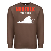 Chestnut norfolk virginia usa state america travel virginian Premium Sweatshirt - trangStudio