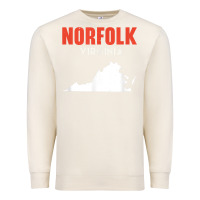 Sandshell norfolk virginia usa state america travel virginian Premium Sweatshirt - trangStudio