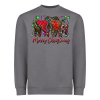 Storm merry Christmas teeth Heavyweight Sweatshirt - CowhideDigitalArt