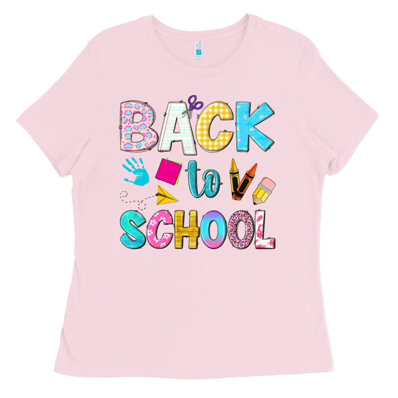 Back To School Ladies Tee by NancyCooperArtShop | Teevron