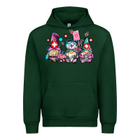 Forest Green nurse gnomes Urban Hoodie - AdoDesignShop